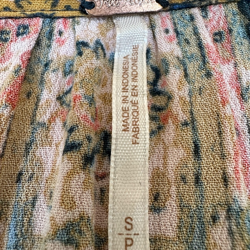 Free People Multicolor Patterned Tunic - Picture 5 of 5